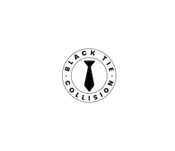 Black Tie Collision Logo